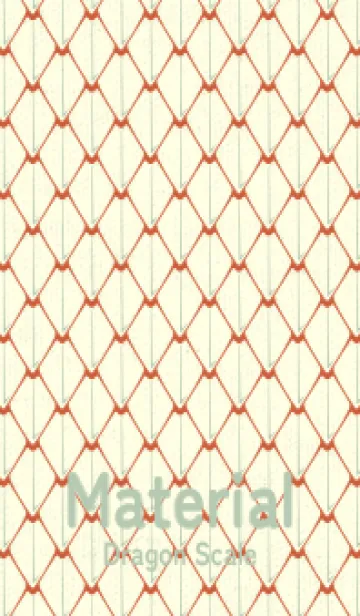 [LINE着せ替え] シンプルな龍鱗 樺色の画像1