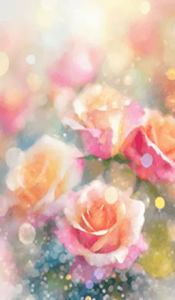 [LINE着せ替え] 薔薇(バラ)の花の着せかえ(R1731)の画像1