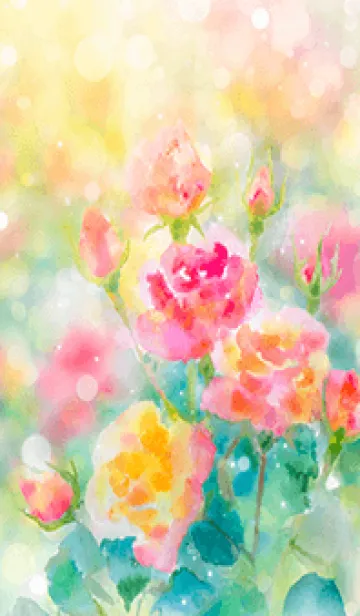 [LINE着せ替え] 薔薇(バラ)の花の着せかえ(R1733)の画像1