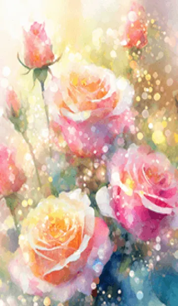 [LINE着せ替え] 薔薇(バラ)の花の着せかえ(R1742)の画像1