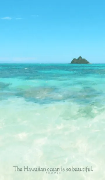 [LINE着せ替え] Hawaiian ocean is so beautiful-shell 17の画像1