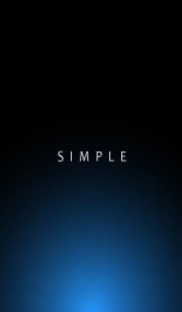 [LINE着せ替え] Simple Light -COOL BLACK- 22の画像1
