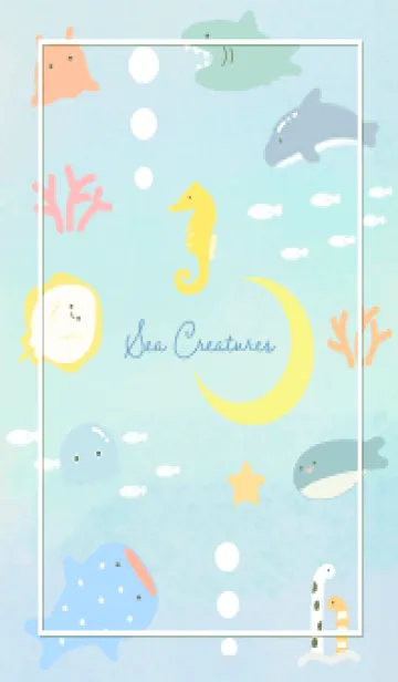 [LINE着せ替え] green☆三日月と海07_1の画像1