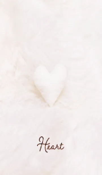 [LINE着せ替え] pinkbrown♡あったかハート08_1の画像1