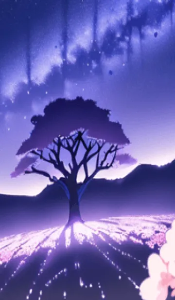 [LINE着せ替え] 冬のサクラ #BCJL411。の画像1