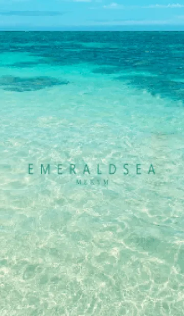 [LINE着せ替え] EMERALD SEA HAWAII-SHELL 13の画像1