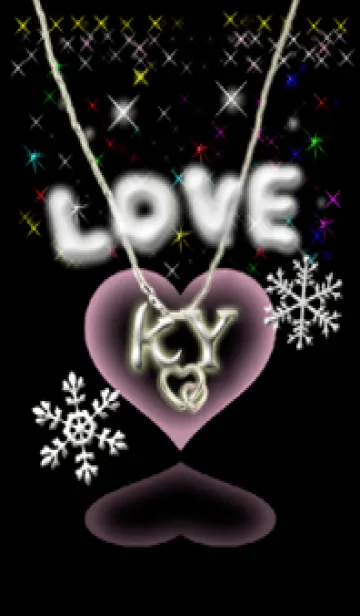 [LINE着せ替え] イニシャル33 K&Y  LOVE＆ハートの画像1