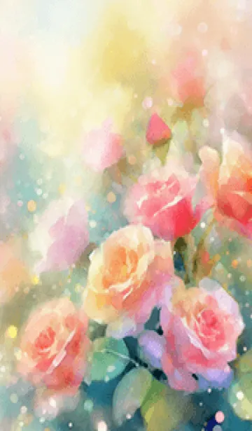 [LINE着せ替え] 薔薇(バラ)の花の着せかえ(R1755)の画像1