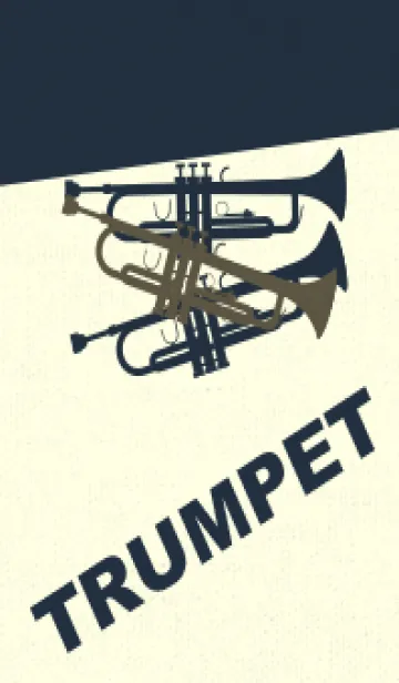 [LINE着せ替え] Trumpet CLR タウニーオリーブの画像1