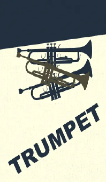 [LINE着せ替え] Trumpet CLR 黒紫の画像1