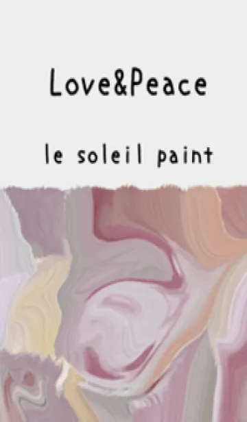 [LINE着せ替え] 油絵アート【le soleil paint 680】の画像1