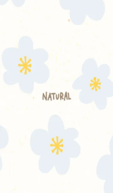 [LINE着せ替え] 花 シンプル 北欧風23の画像1