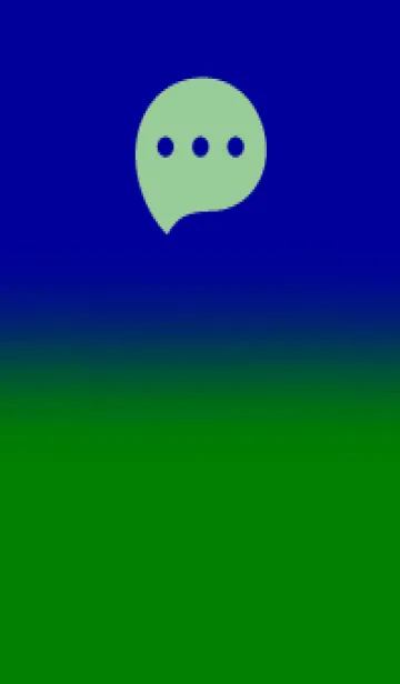 [LINE着せ替え] Blue & Green V7 (JP)の画像1