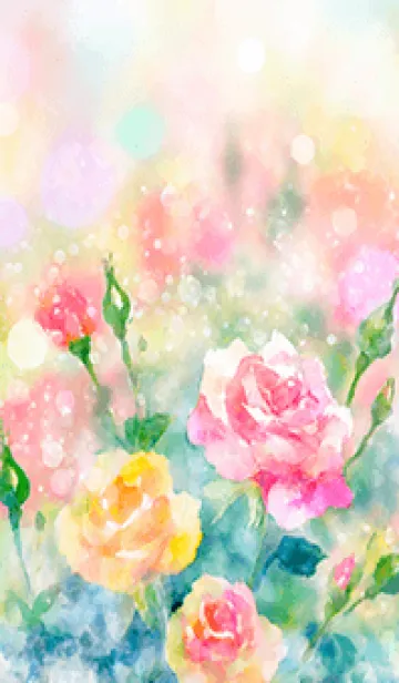 [LINE着せ替え] 薔薇(バラ)の花の着せかえ(R1788)の画像1