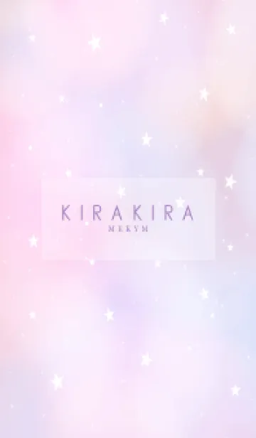 [LINE着せ替え] YUMEKAWAII - KIRAKIRA STAR PINK 7の画像1