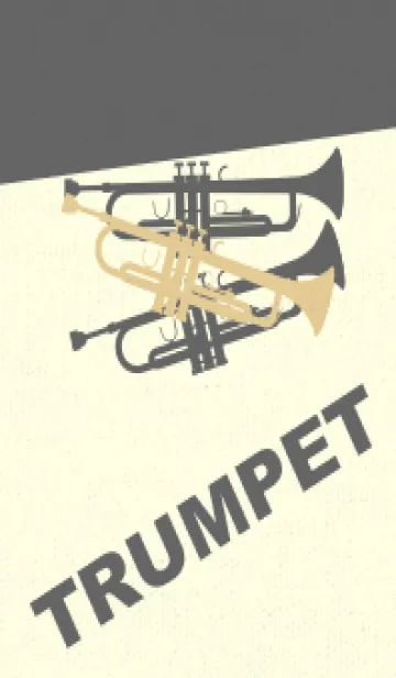 [LINE着せ替え] Trumpet CLR シトロングレイの画像1