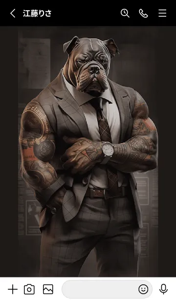 [LINE着せ替え] イケメンいじめっ子NO.2の画像2