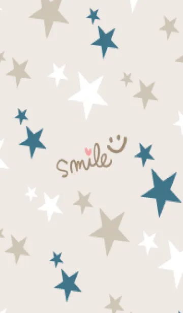 [LINE着せ替え] 3色の星8の画像1