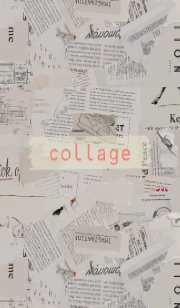 [LINE着せ替え] collage art 52の画像1