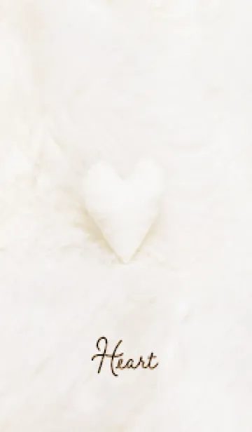 [LINE着せ替え] beige♡あったかハート05_1の画像1