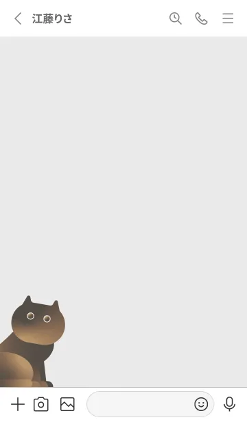 [LINE着せ替え] サビ猫 -修正版-の画像2