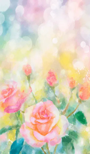 [LINE着せ替え] 薔薇(バラ)の花の着せかえ(R1810)の画像1