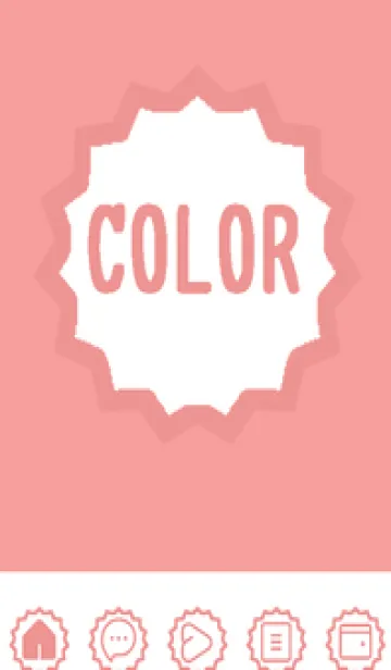 [LINE着せ替え] red color M46の画像1