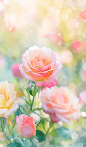 [LINE着せ替え] 薔薇(バラ)の花の着せかえ(R1813)の画像1