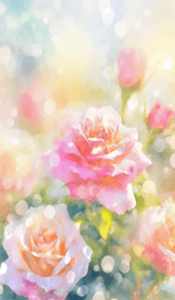 [LINE着せ替え] 薔薇(バラ)の花の着せかえ(R1815)の画像1