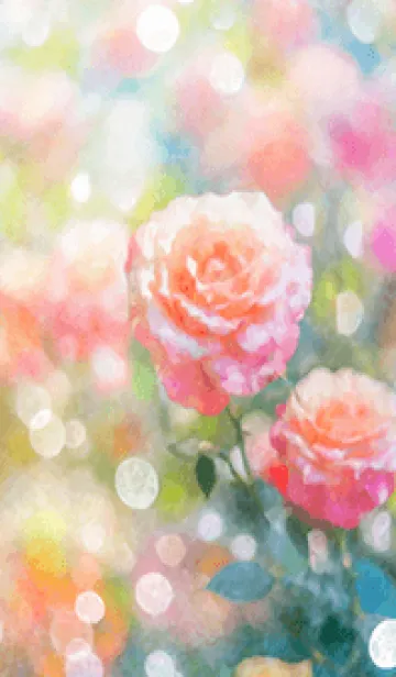 [LINE着せ替え] 薔薇(バラ)の花の着せかえ(R1821)の画像1