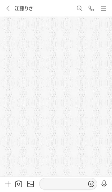 [LINE着せ替え] Grayシンプルニット02_1の画像2