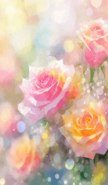 [LINE着せ替え] 薔薇(バラ)の花の着せかえ(R1822)の画像1