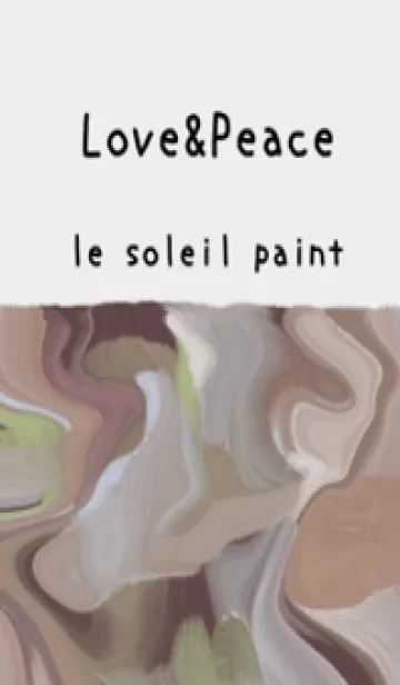 [LINE着せ替え] 油絵アート【le soleil paint 686】の画像1