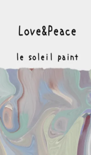 [LINE着せ替え] 油絵アート【le soleil paint 687】の画像1