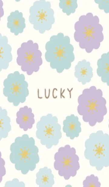 [LINE着せ替え] 北欧風 カラフル花々16の画像1