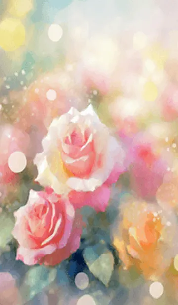 [LINE着せ替え] 薔薇(バラ)の花の着せかえ(R1830)の画像1