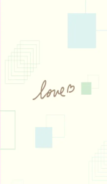 [LINE着せ替え] くすみカラーな四角26の画像1