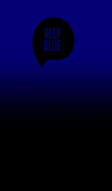 [LINE着せ替え] Black & Deep Blue Theme V.7 (JP)の画像1