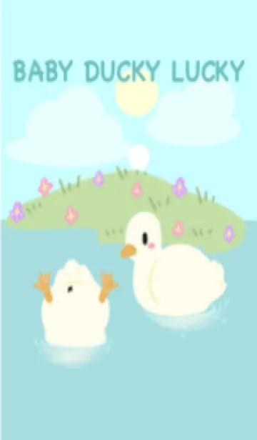 [LINE着せ替え] Baby Ducky luckyの画像1