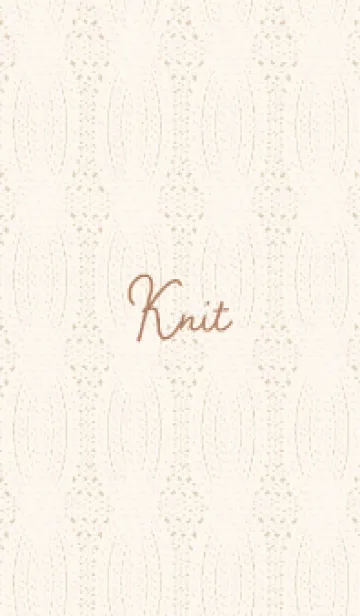 [LINE着せ替え] pinkbrown simple knit 07_1の画像1