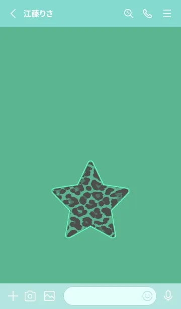 [LINE着せ替え] レオパード スター 240の画像2