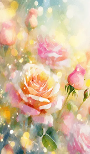 [LINE着せ替え] 薔薇(バラ)の花の着せかえ(R1835)の画像1