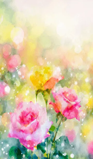 [LINE着せ替え] 薔薇(バラ)の花の着せかえ(R1857)の画像1