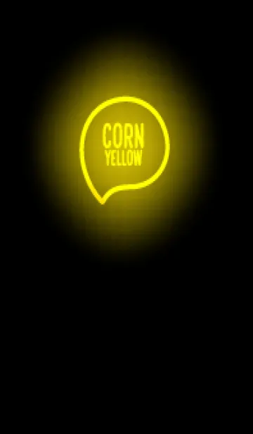 [LINE着せ替え] Corn Yellow Neon Theme V7 (JP)の画像1
