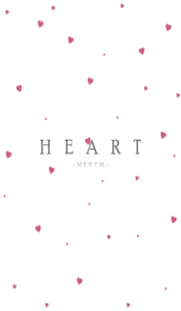 [LINE着せ替え] SMALL HEART -SIMPLE- 6の画像1