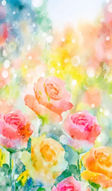 [LINE着せ替え] 薔薇(バラ)の花の着せかえ(R1882)の画像1