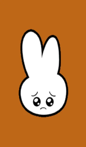 [LINE着せ替え] ぴえん うさぎ 162の画像1