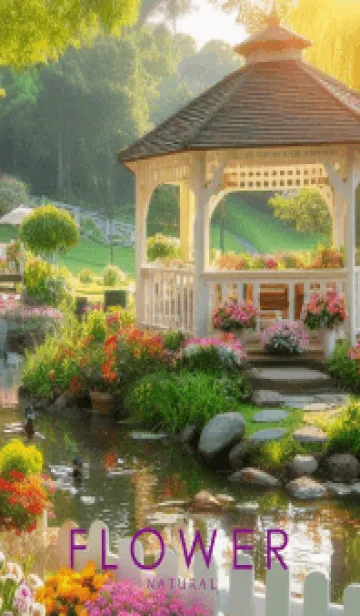 [LINE着せ替え] FLOWER GARDEN -Beautiful-49の画像1