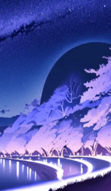 [LINE着せ替え] 冬のサクラ #BIPaC14。の画像1