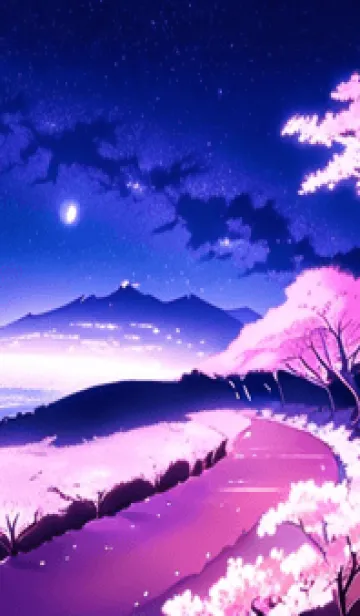 [LINE着せ替え] 冬のサクラ #BJHaR02。の画像1